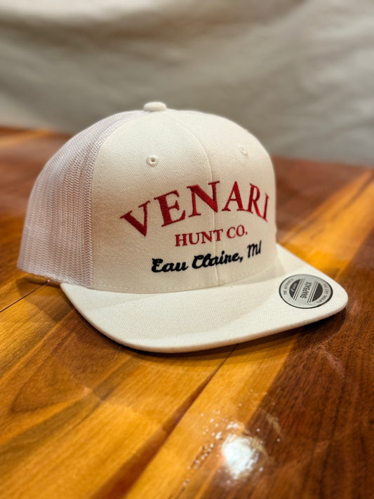 White Venari Trucker Hat