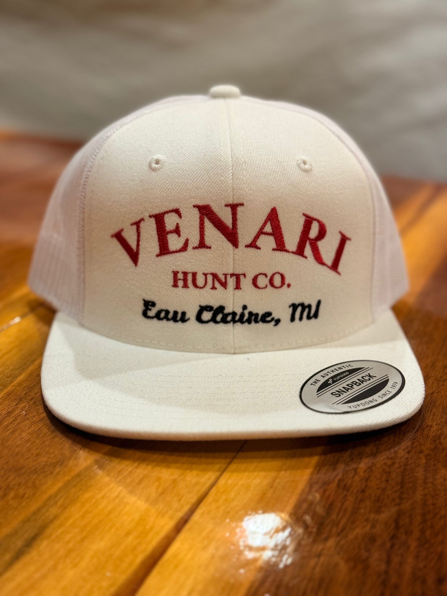 White Venari Trucker Hat